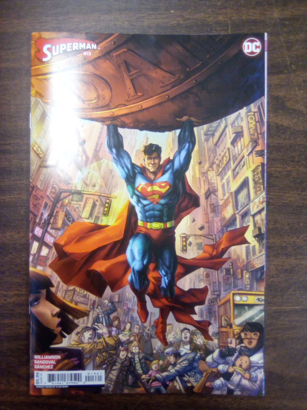 Superman #13 Cover D Alan Quah Card Stock Variant (House Of Brainiac)