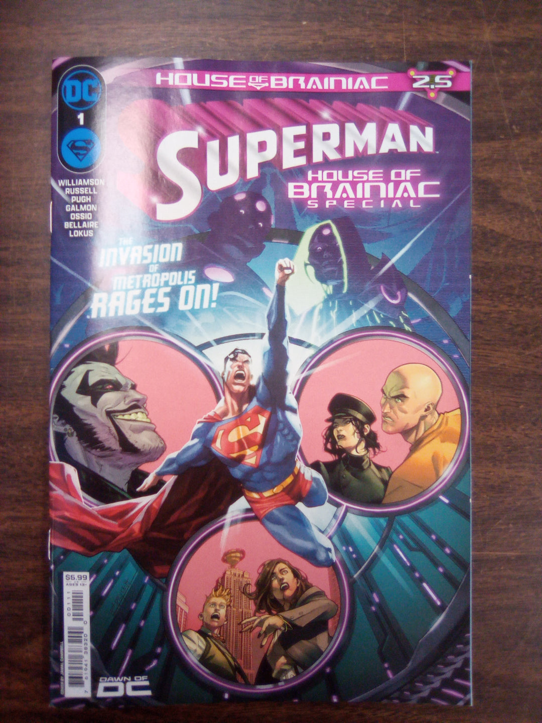 Superman House Of Brainiac Special #1 (One Shot) Cover A Jamal Campbell (House Of Brainiac)