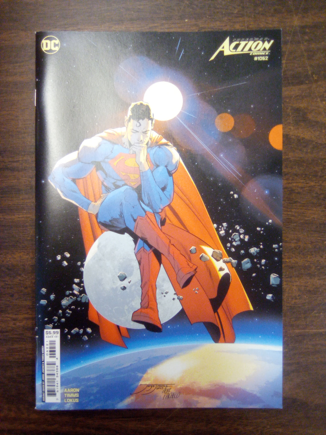 Action Comics #1062 Cover B Jorge Jimenez Card Stock Variant