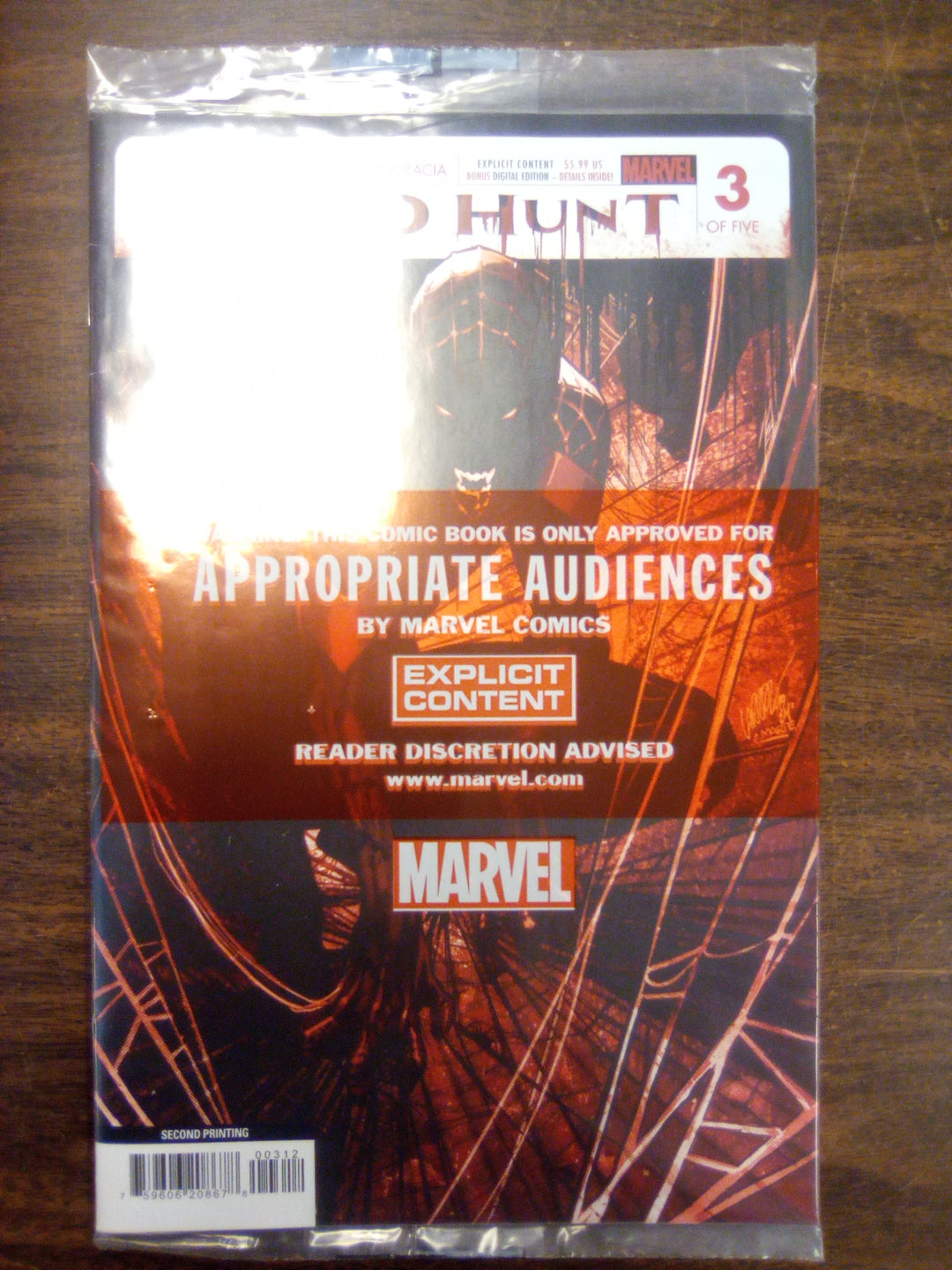 Blood Hunt: Red Band #3 Pepe Larraz 2nd Print Variant [Bh]