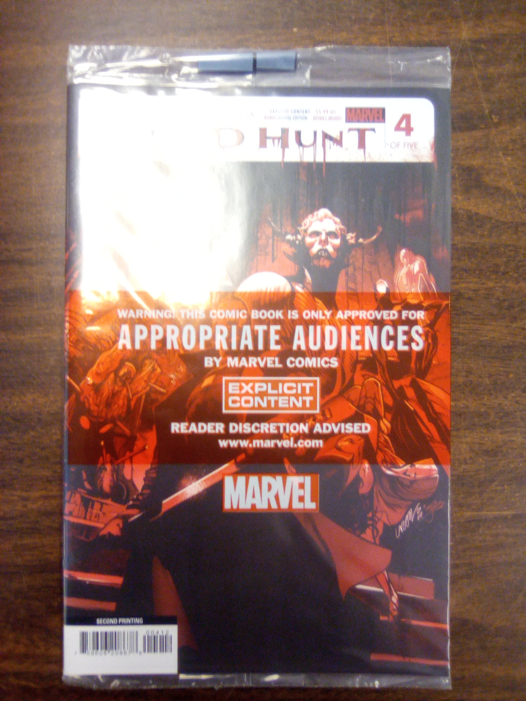 Blood Hunt: Red Band #4 Pepe Larraz 2nd Print Variant [Bh]
