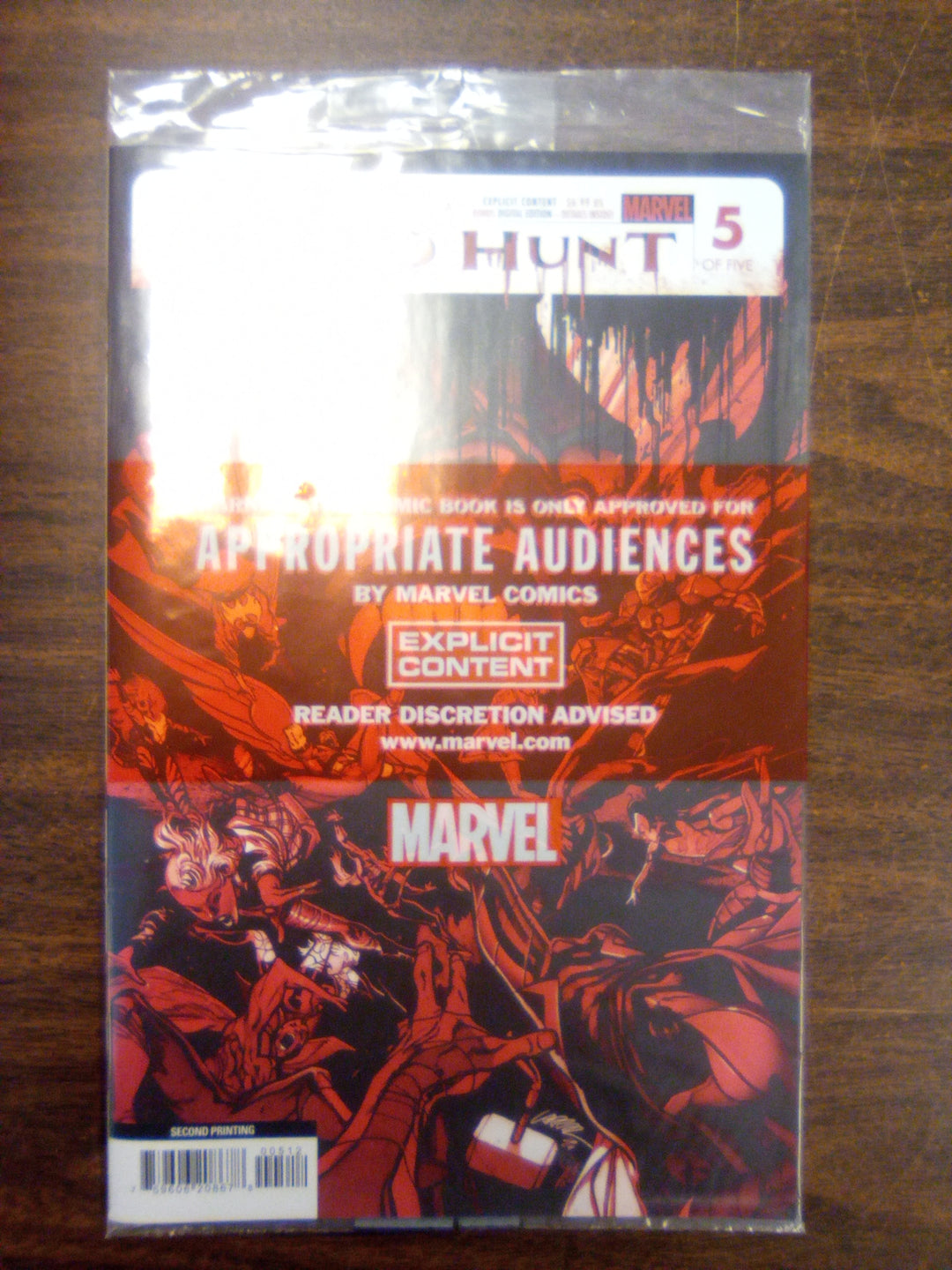 Blood Hunt: Red Band #5 Pepe Larraz 2nd Print Variant [Bh]