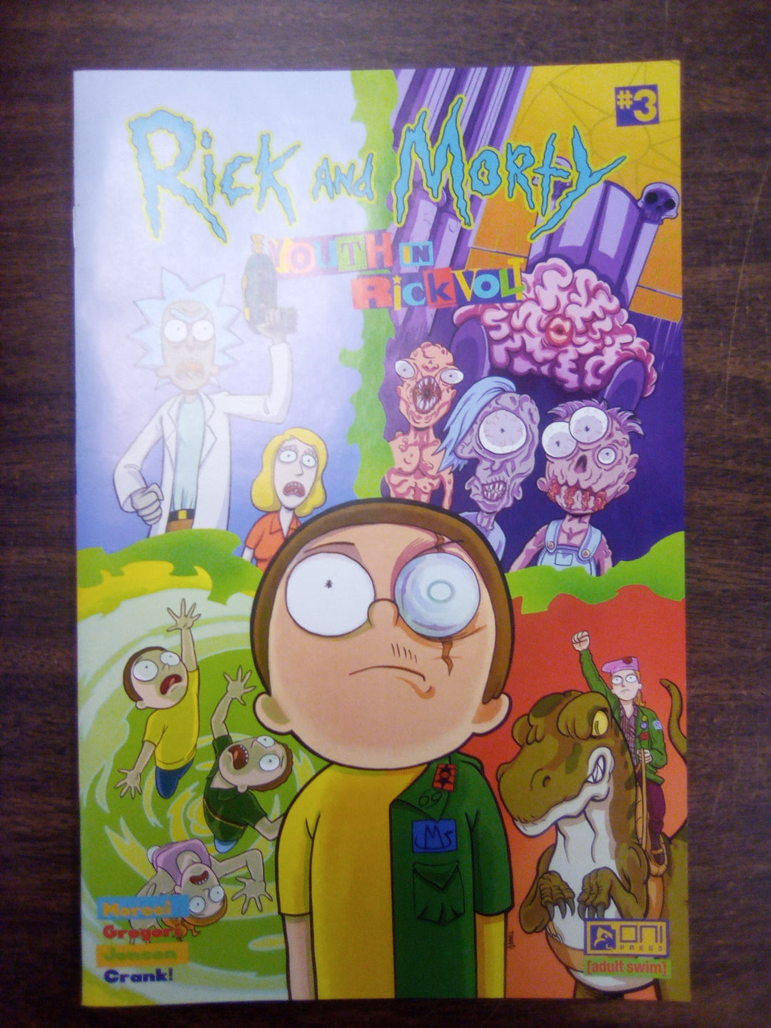 Rick And Morty Youth In Rickvolt #3 (Of 4) Cover A Tony Gregori