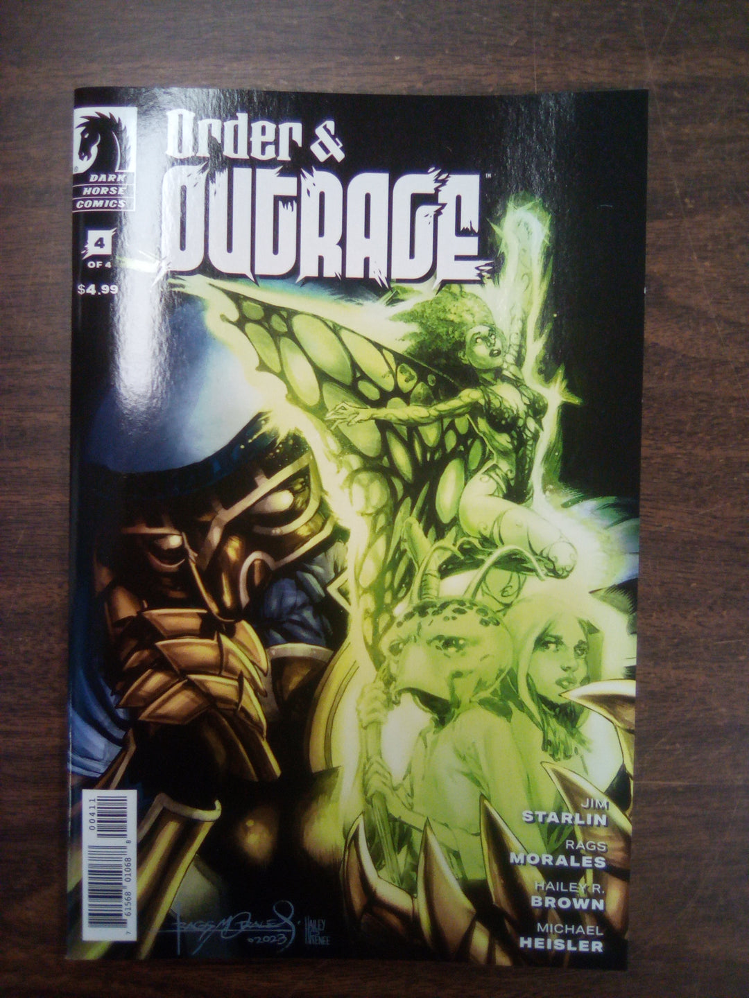 Order And Outrage #4 (Of 4) Cover A Rags Morales