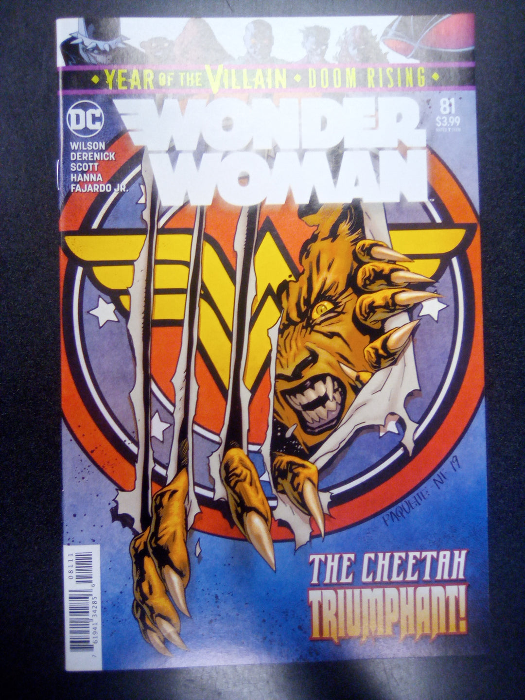 Wonder Woman #81 Yotv