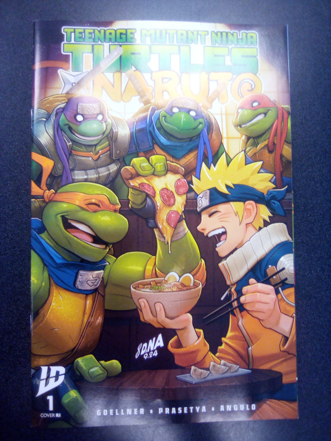 Teenage Mutant Ninja Turtles X Naruto #1 250 Copy Nakayama