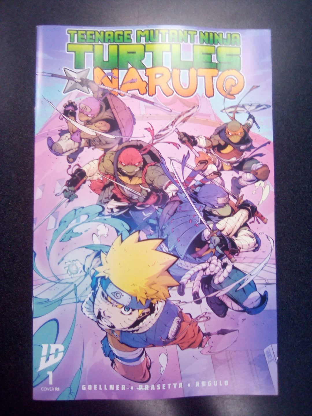 Teenage Mutant Ninja Turtles X Naruto #1 50 Copy Jacinto