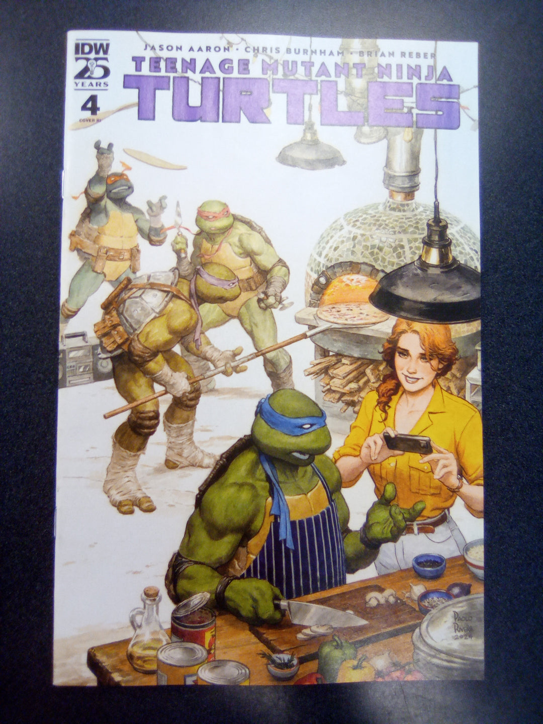 Teenage Mutant Ninja Turtles 2024 #4 100 Copy Rivera Variant Edition