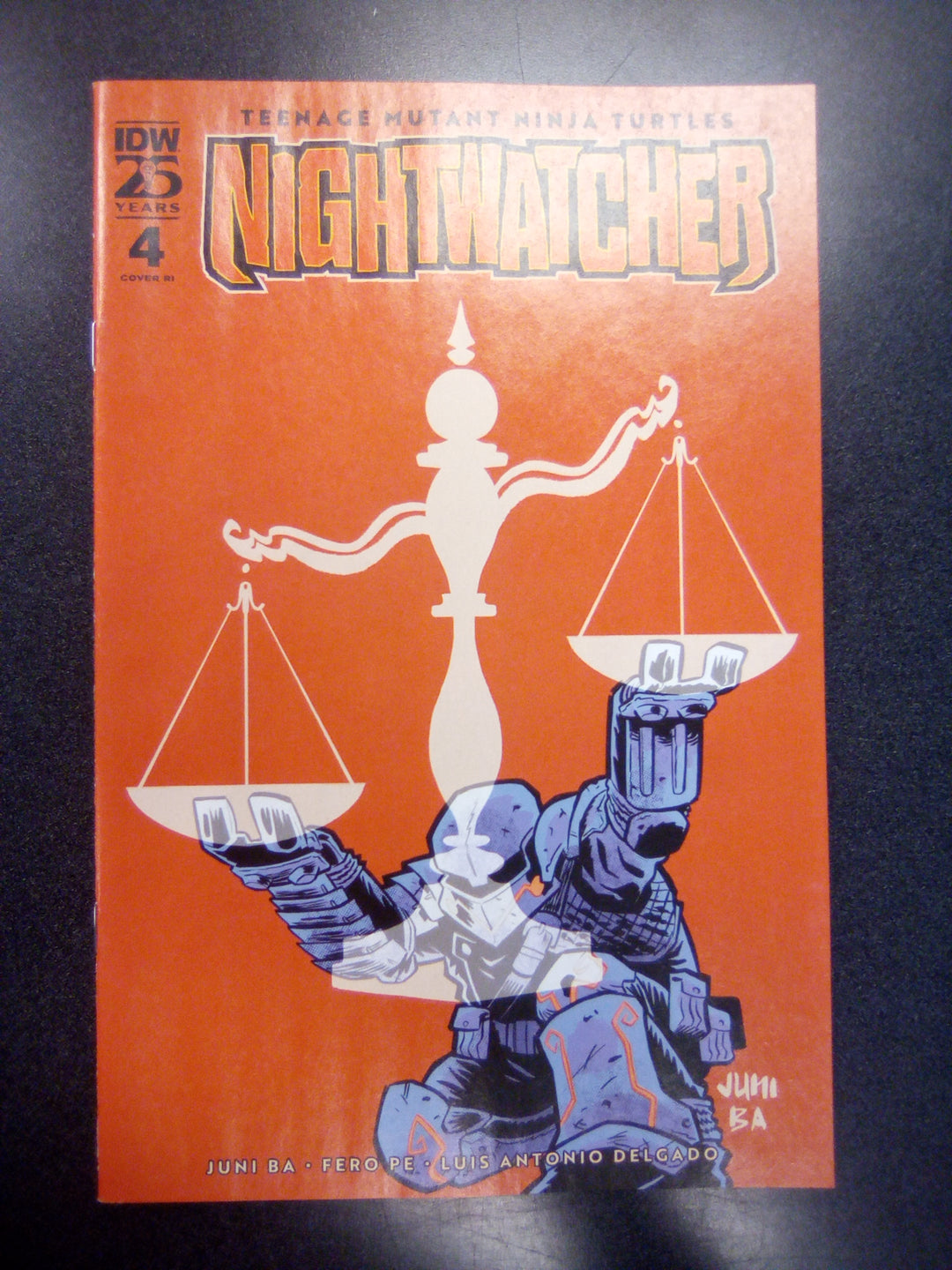 Teenage Mutant Ninja Turtles: Nightwatcher #4 Variant Ri (10) (Ba)