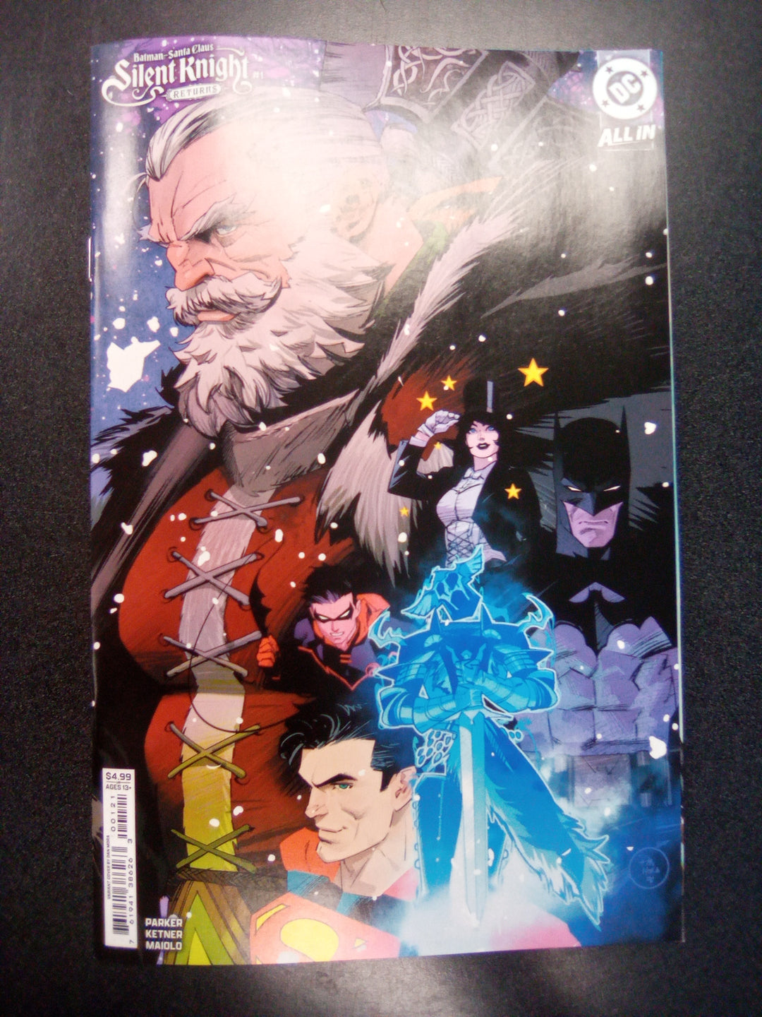 Batman Santa Claus Silent Knight Returns #1 (Of 5) Cover B Dan Mora Card Stock Variant