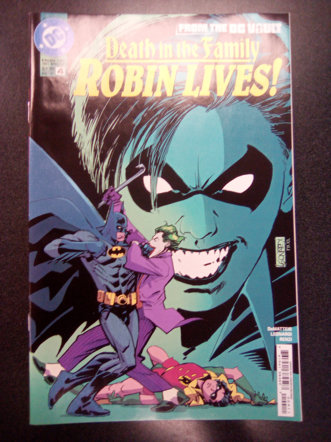 From The DC Vault Death In The Family Robin Lives #4 (Of 4) Cover A Rick Leonardi