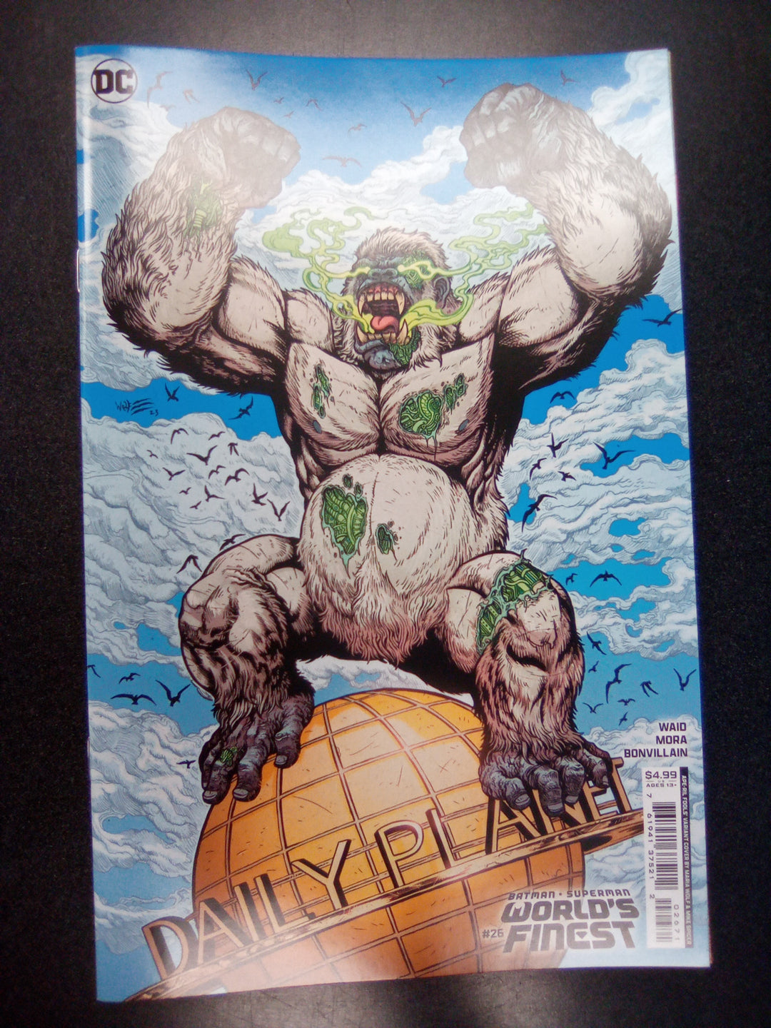 Batman Superman Worlds Finest #26 Cover D Maria Wolf April Fools Titano Card Stock Variant