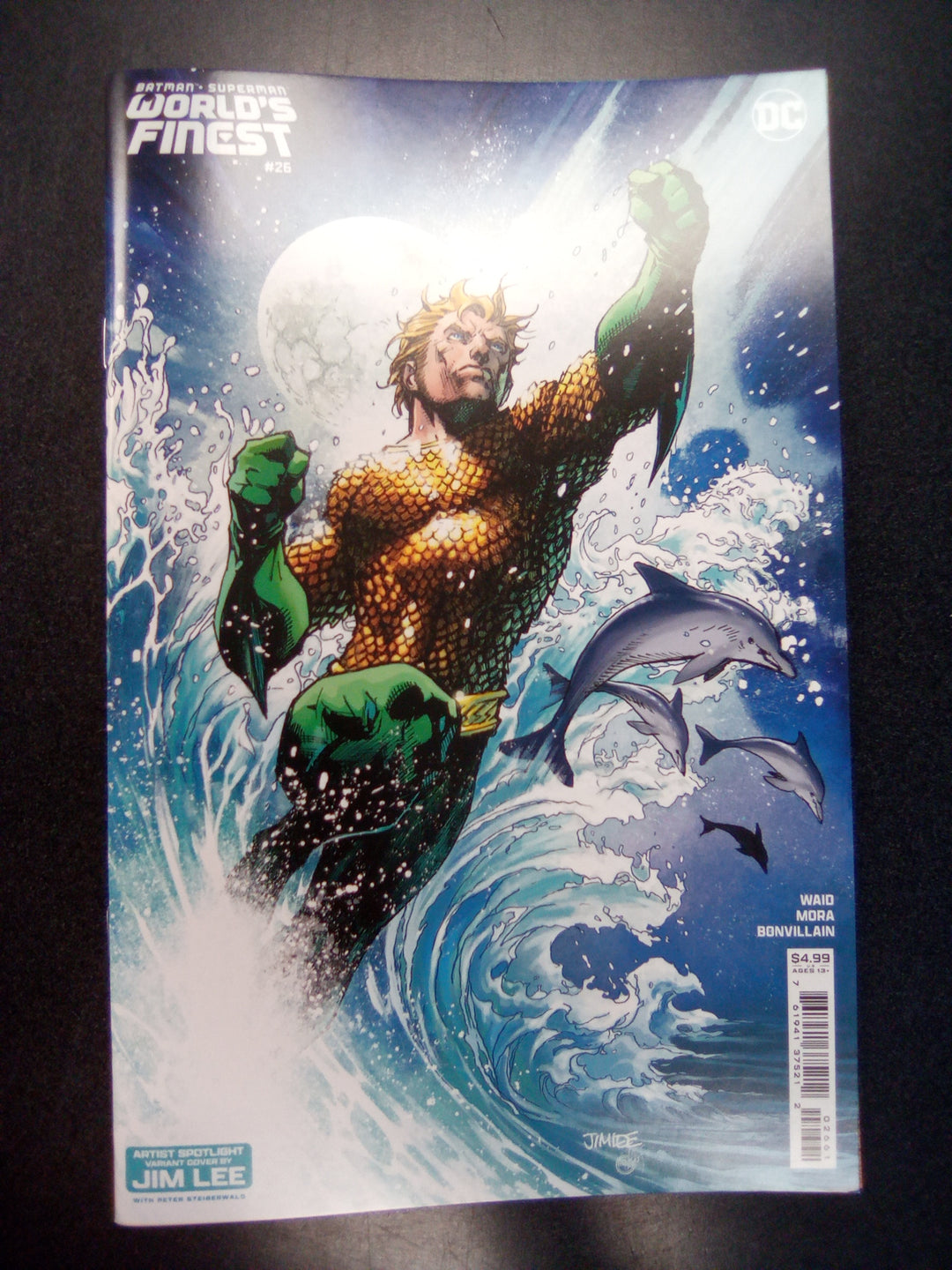 Batman Superman Worlds Finest #26 Cover C Jim Lee Artist Spotlight Card Stock Variant