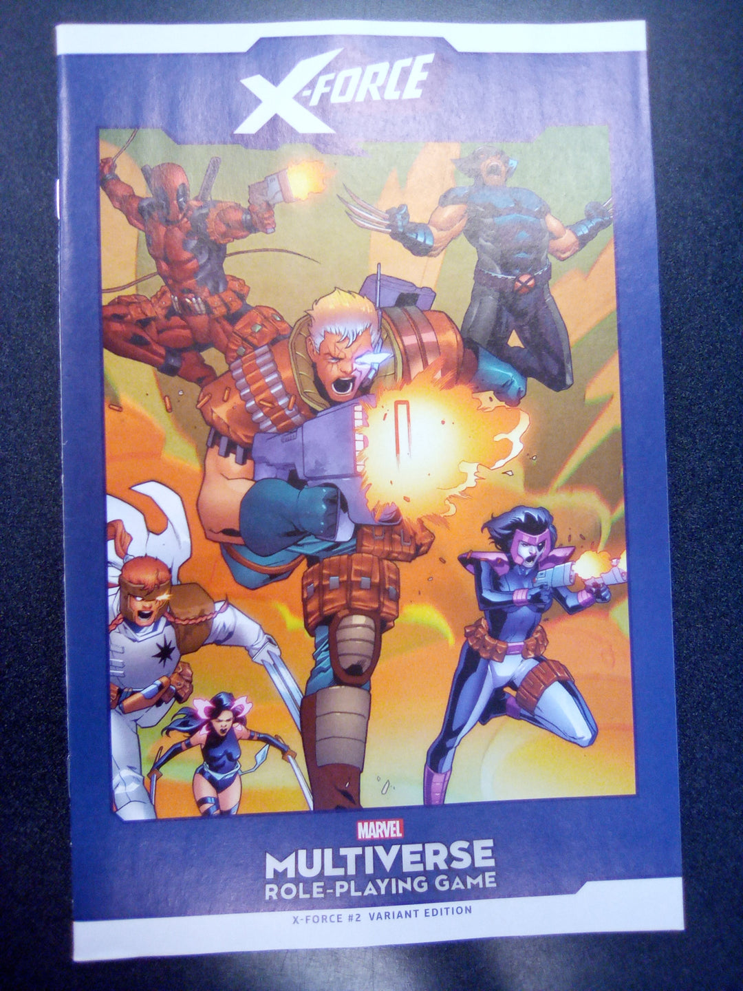 X-Force #2 Ruairi Coleman Marvel Multiverse Role Playing Game Variant
