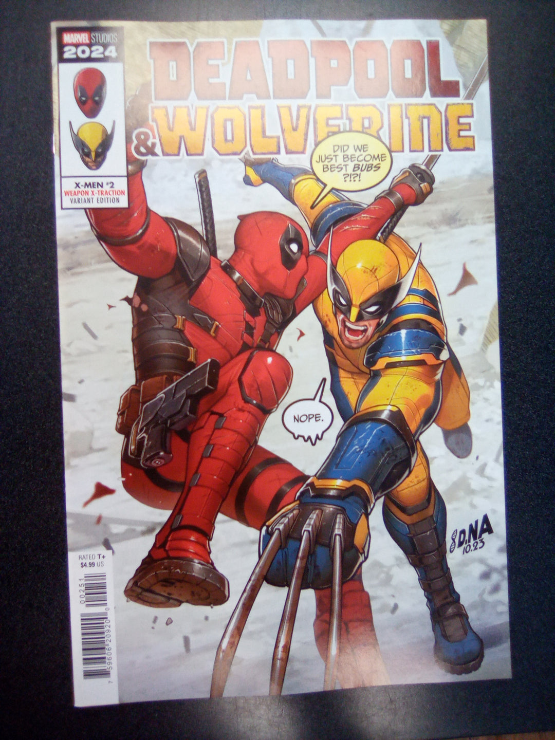 X-Men #2 David Nakayama Weapon X-Traction Variant [Dpwx]