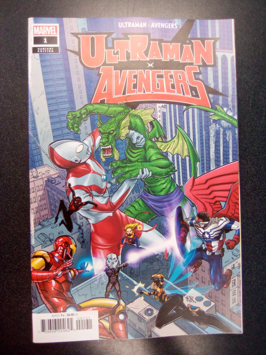 Ultraman X The Avengers #1 E.J. Su Variant