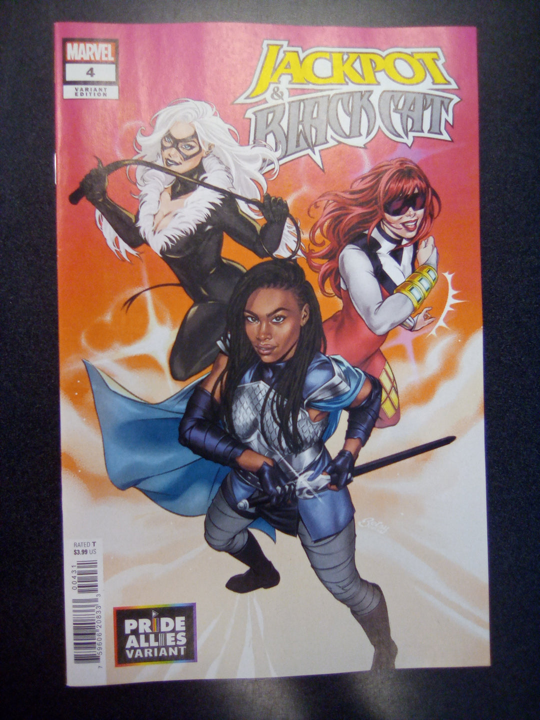 Jackpot & Black Cat #4 Betsy Cola Pride Allies Variant