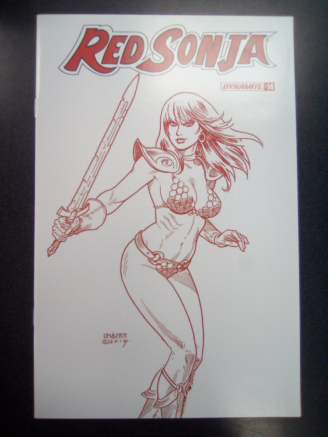 Red Sonja #14 1:25 Linsner Tint Foc Variant