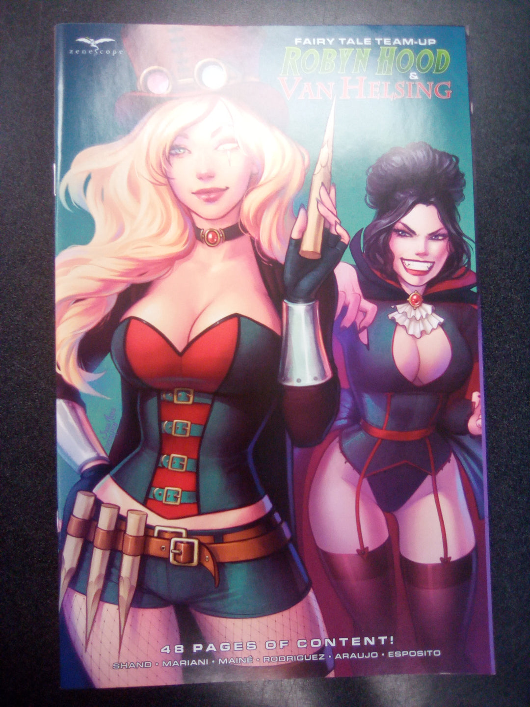 Fairy Tale Team-Up Robyn Hood & Van Helsing Cover C Matas