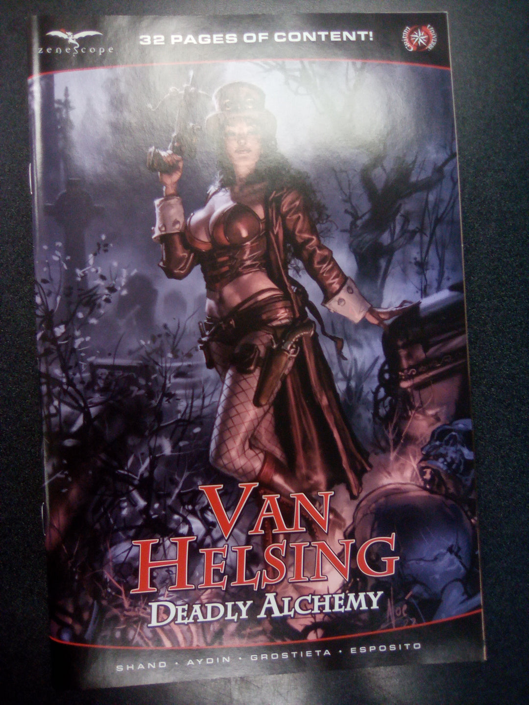 Van Helsing Deadly Alchemy Cover C Noe