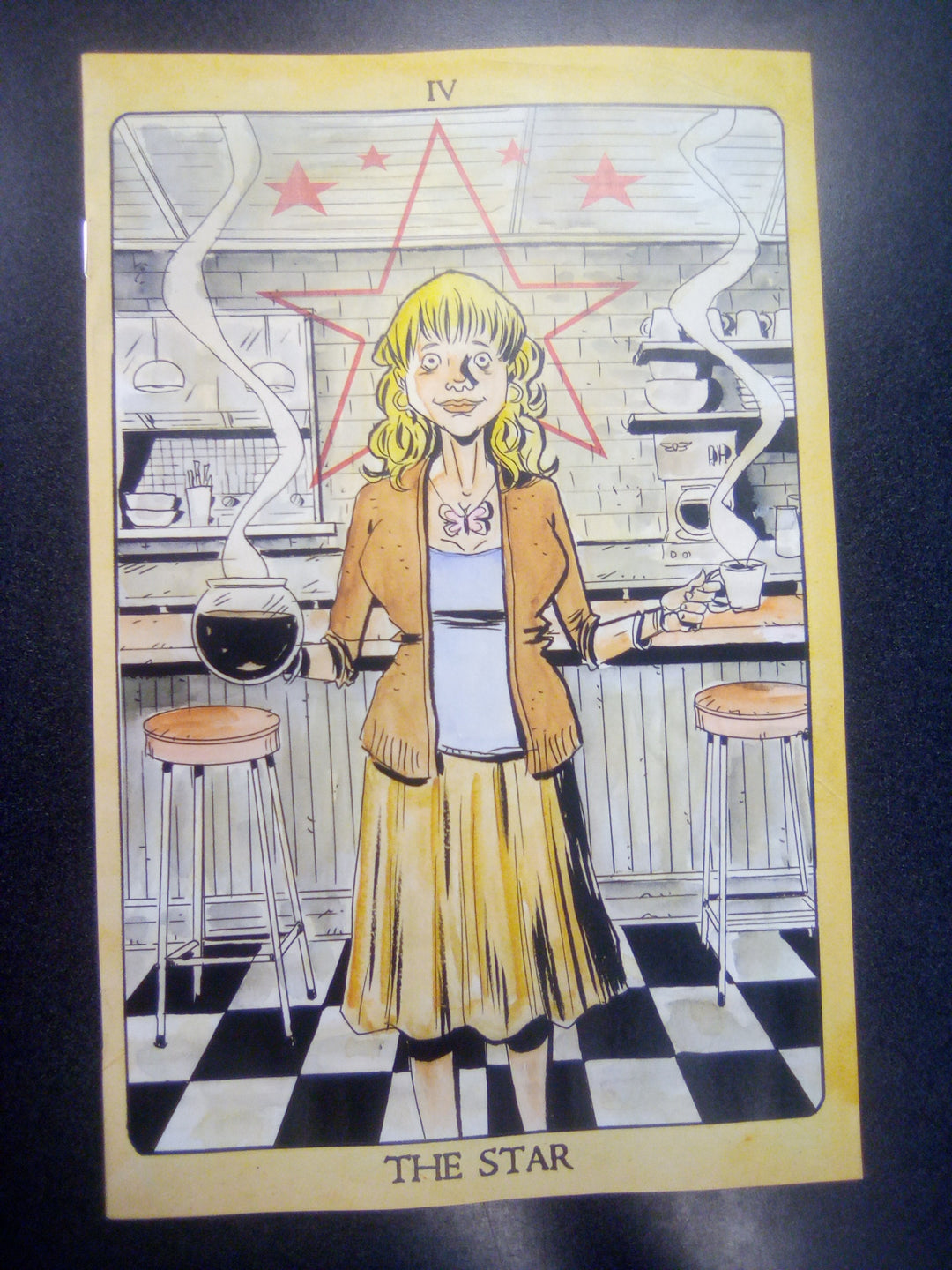 Minor Arcana #4 Cover C Tarot Card 10 Copy Variant Edition Lemire