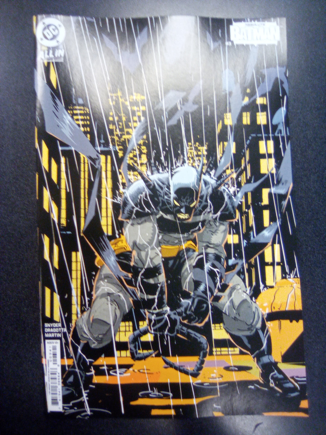 Absolute Batman #3 Cover D 1 in 25 Riley Rossmo Card Stock Variant