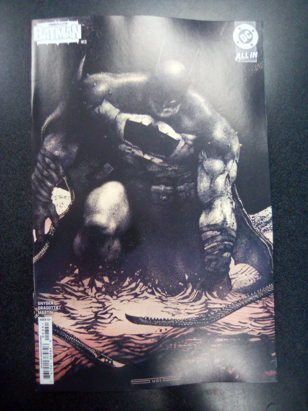 Absolute Batman #3 Cover E 1 in 50 Stevan Subic Card Stock Variant