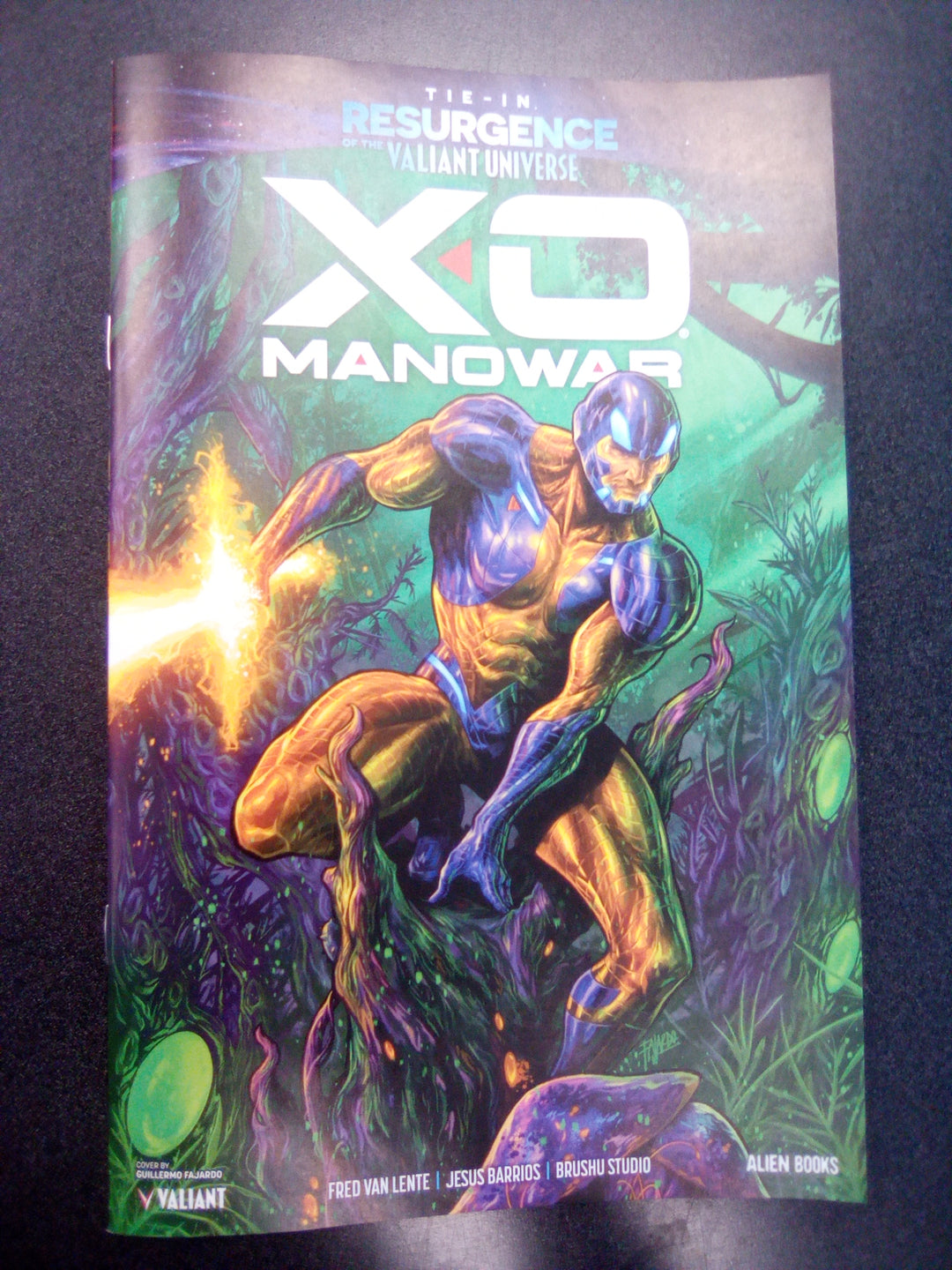 Resurgence X-O Manowar One Shot Cover A Fajardo