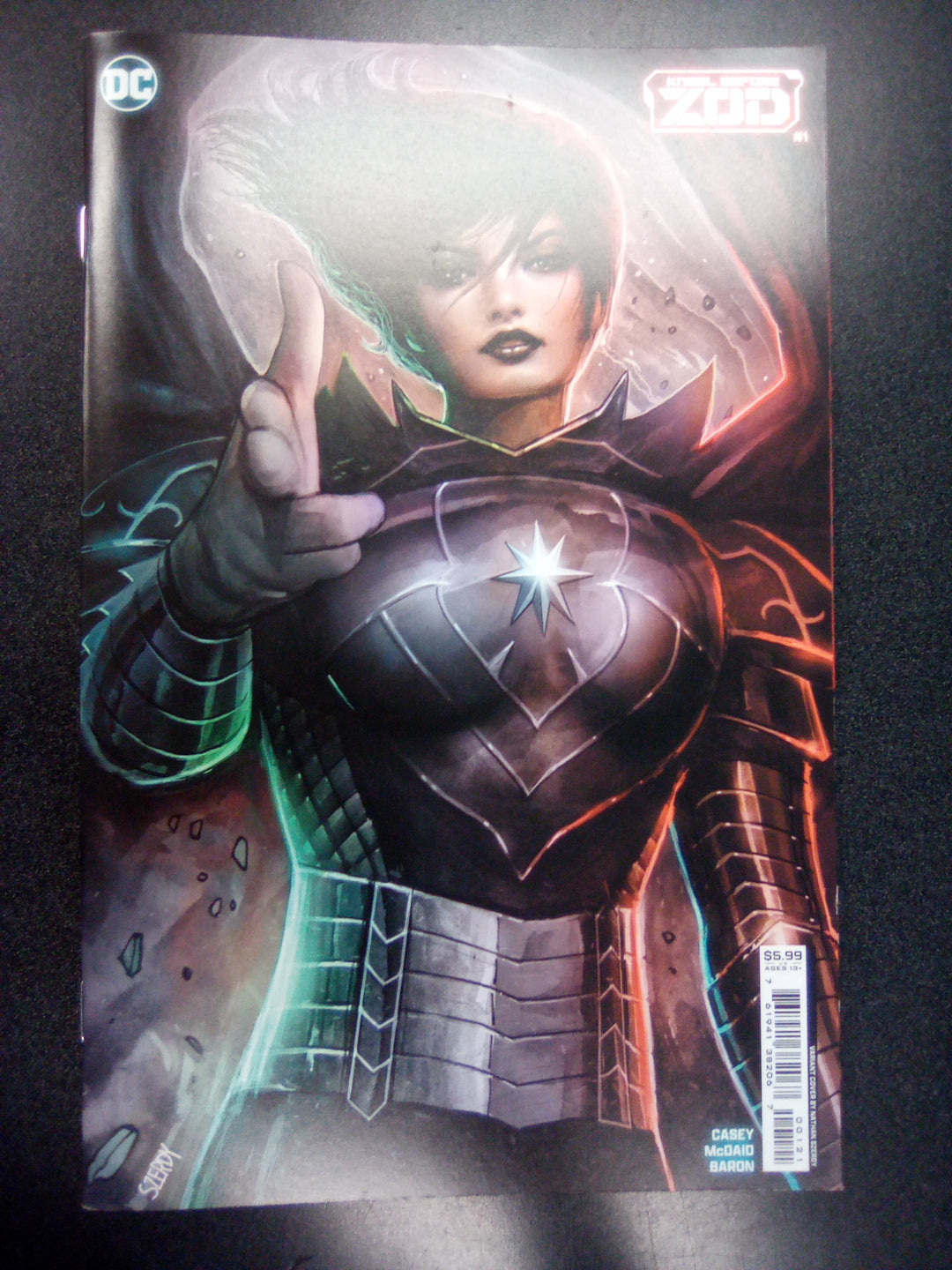 Kneel Before Zod #1 (Of12) Cover B Nathan Szerdy Card Stock Variant