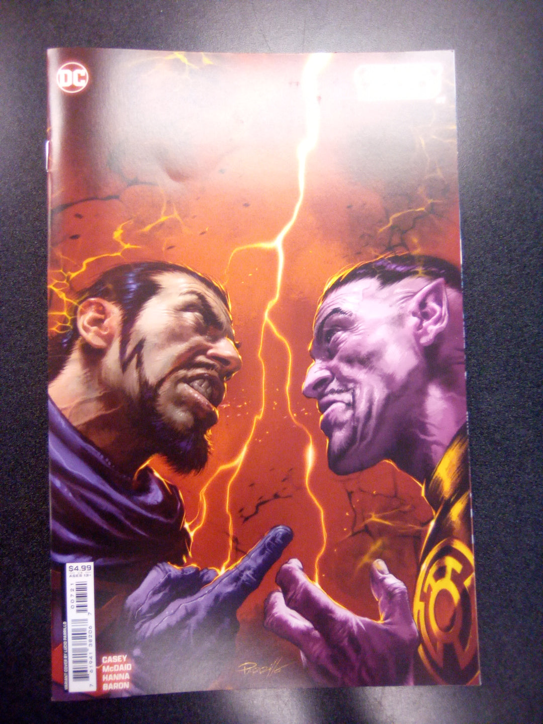 Kneel Before Zod #7 (Of 12) Cover B Lucio Parrillo Card Stock Variant