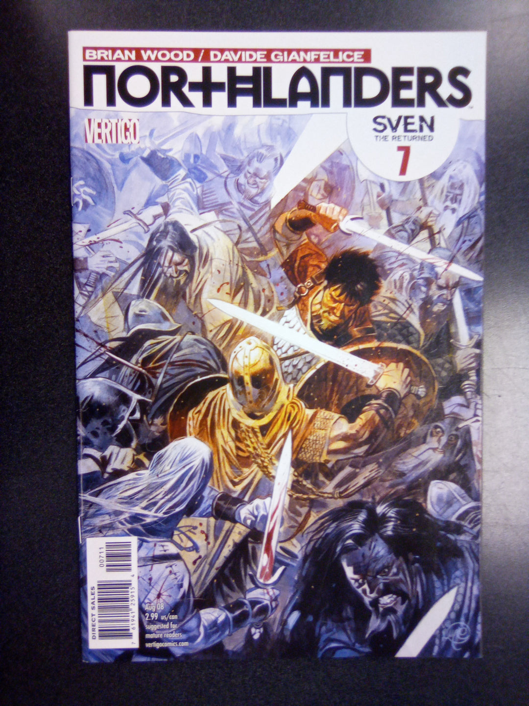 Northlanders #7 (2008) Sven the Returned Part 7