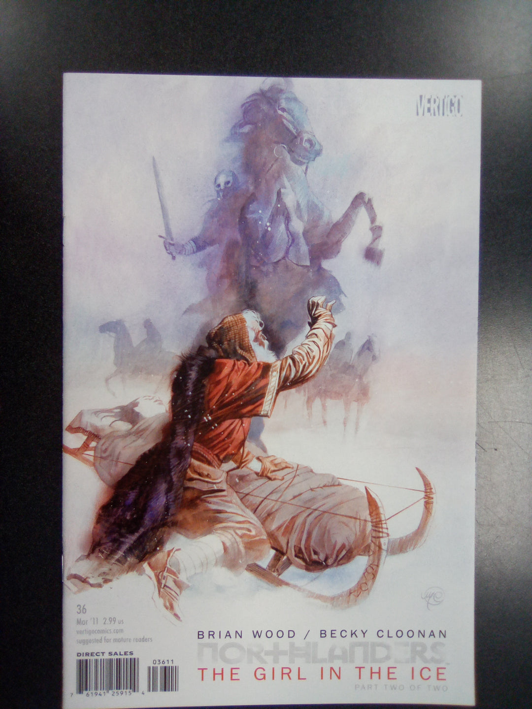 Northlanders #36 (2011) The Girl in the Ice Part 2