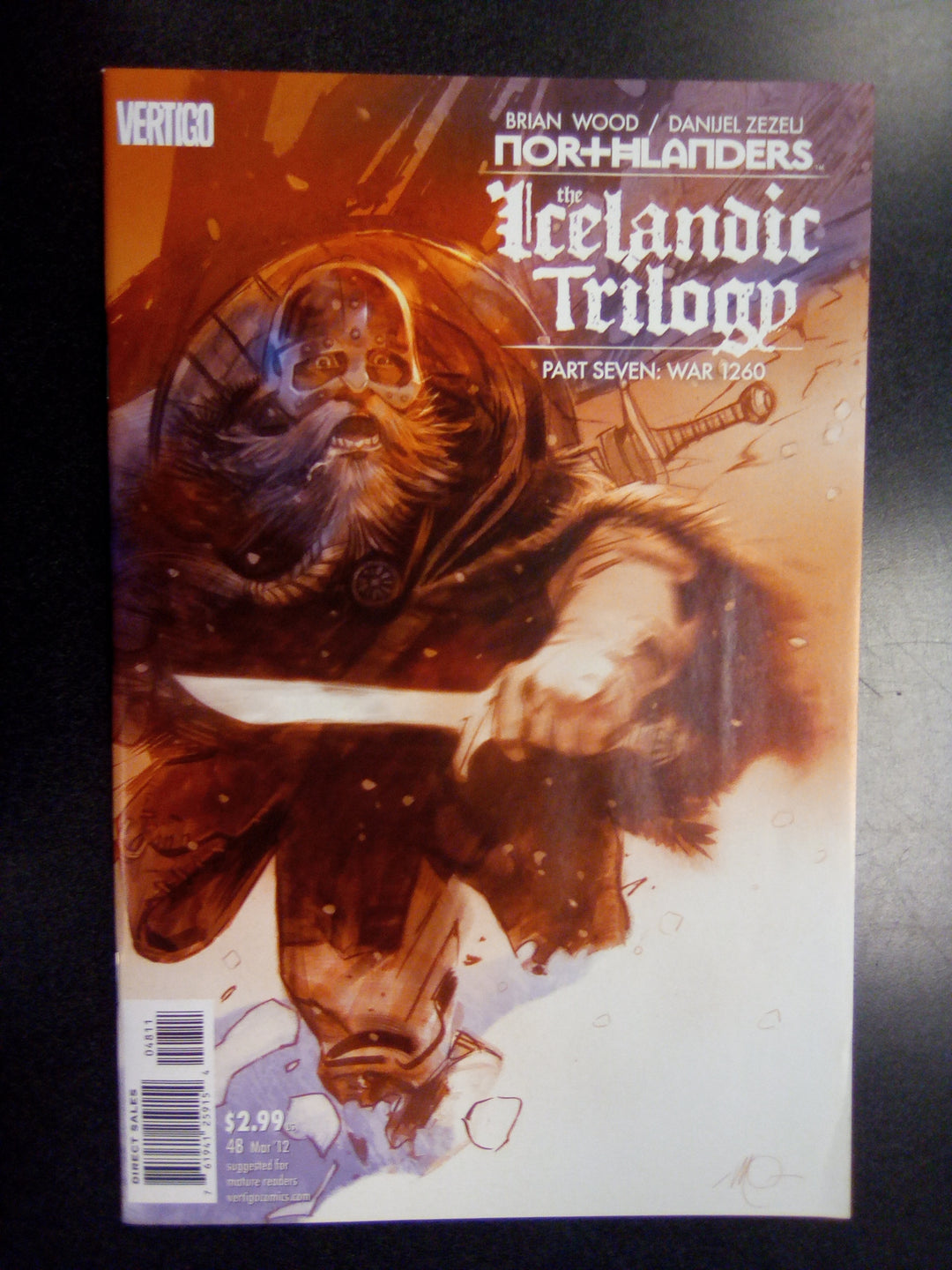 Northlanders #48 (2012) The Icelandic Trilogy Part 7 War 1260