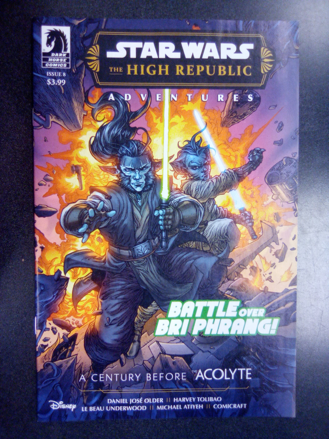 Star Wars High Republic Adventures Phase III #8 Cover A Toliba