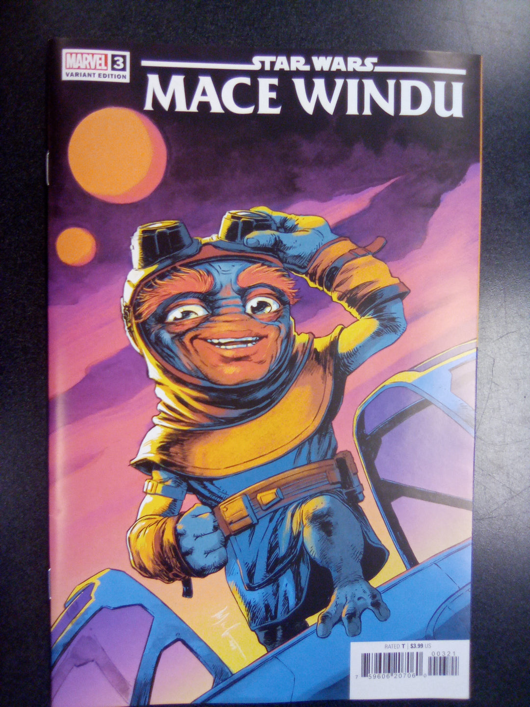 Star Wars: Mace Windu #3 Dave Wachter Variant