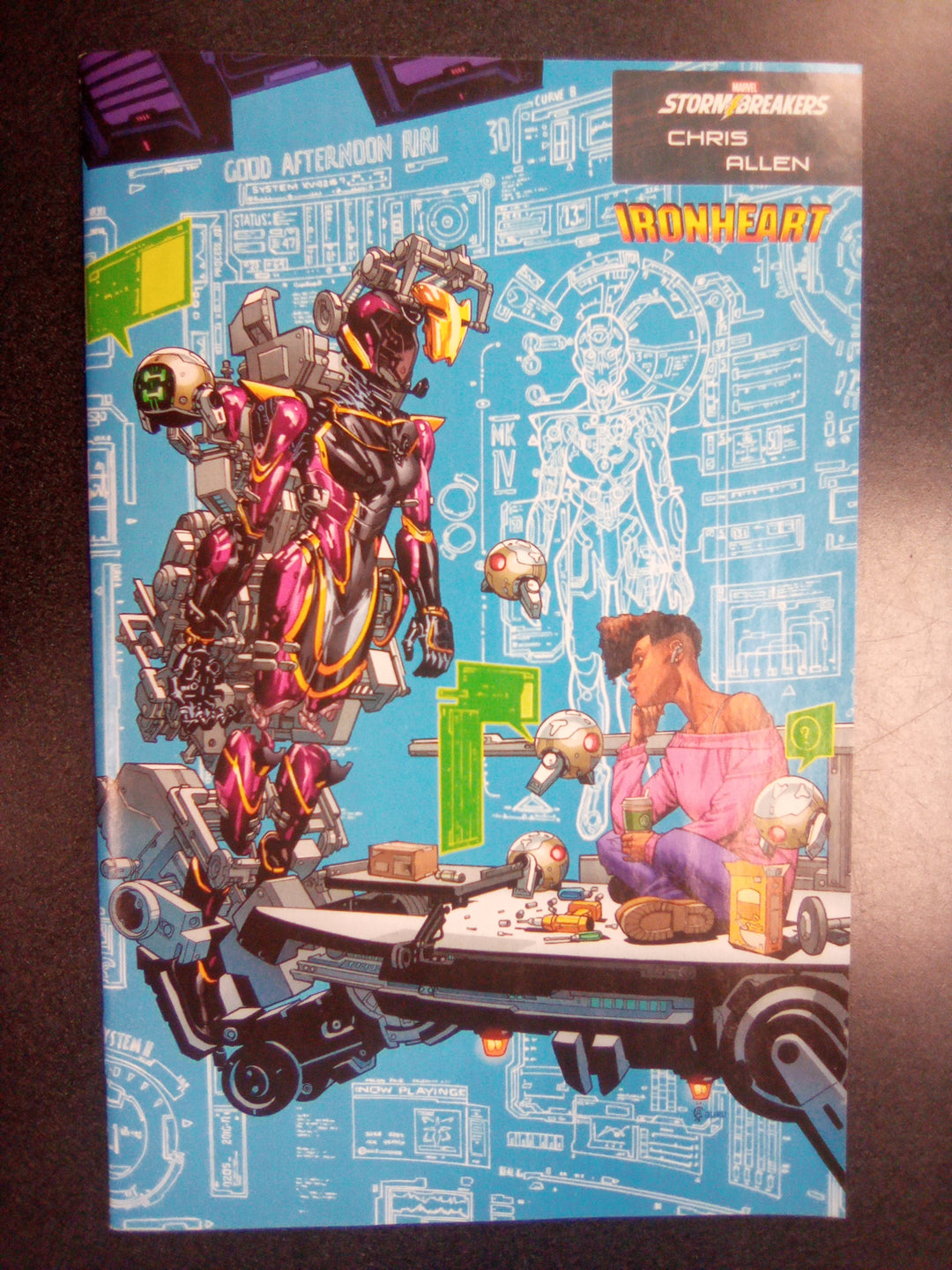 Invincible Iron Man #16 Chris Allen Stormbreakers Variant [Fhx]