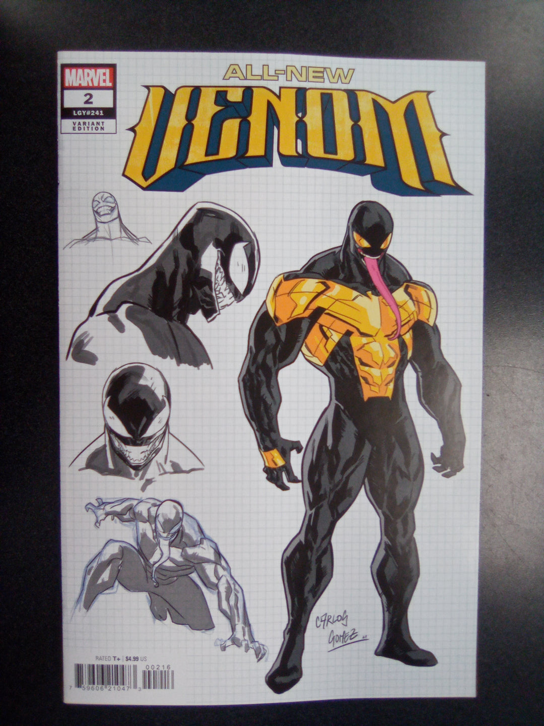 All-New Venom #2 Carlos Gomez Design Variant