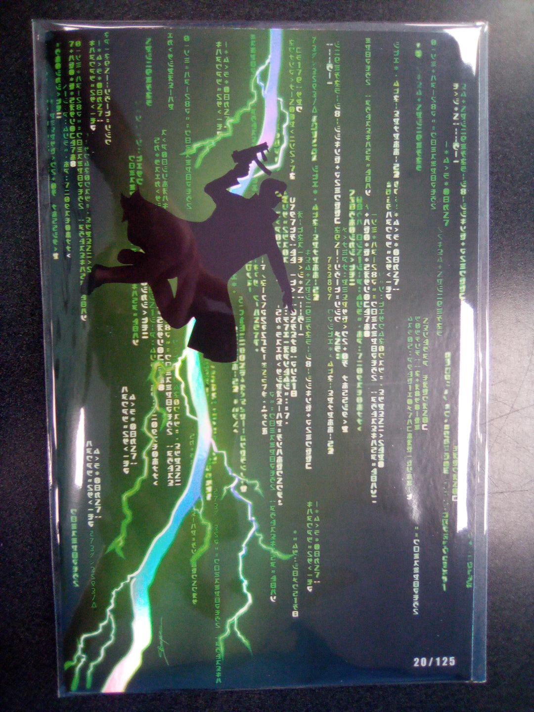 Fame: Keanu Reeves #1 Sheldon Bueckert Dark Knight Returns Homage Spot Foil Variant