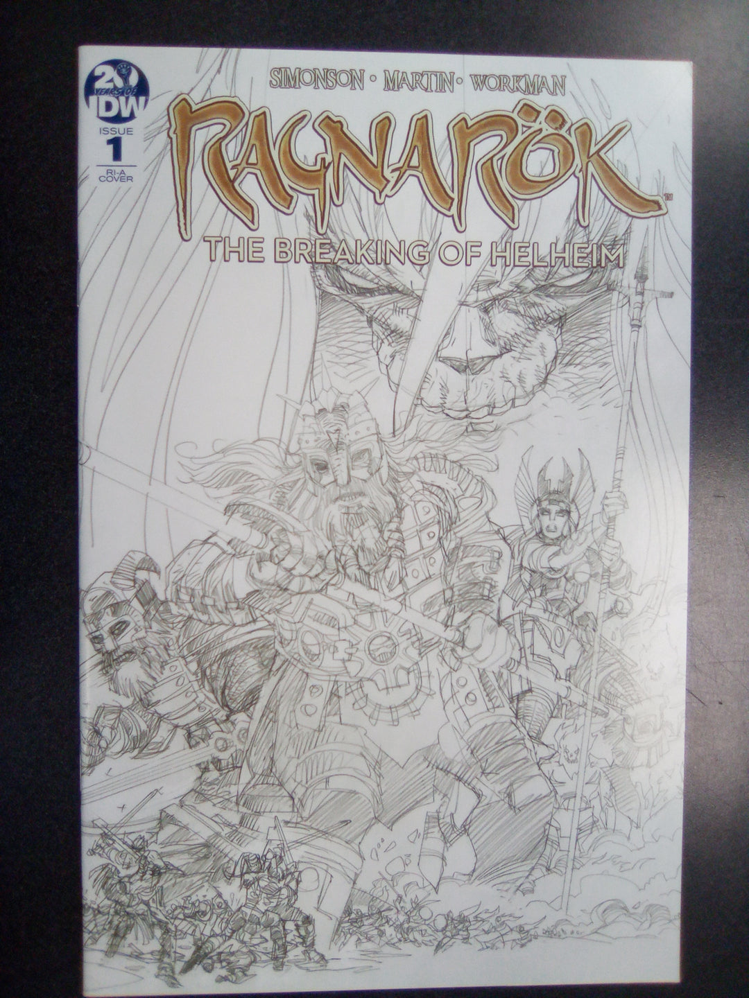 Ragnarok Breaking Of Helheim #1 (Of 6) 1:10 Variant Simonson