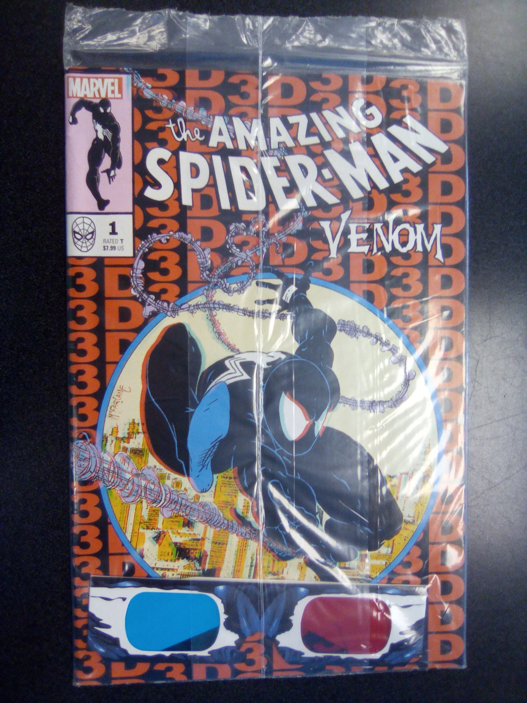 Amazing Spider-Man Venom 3D #1 Polybagged