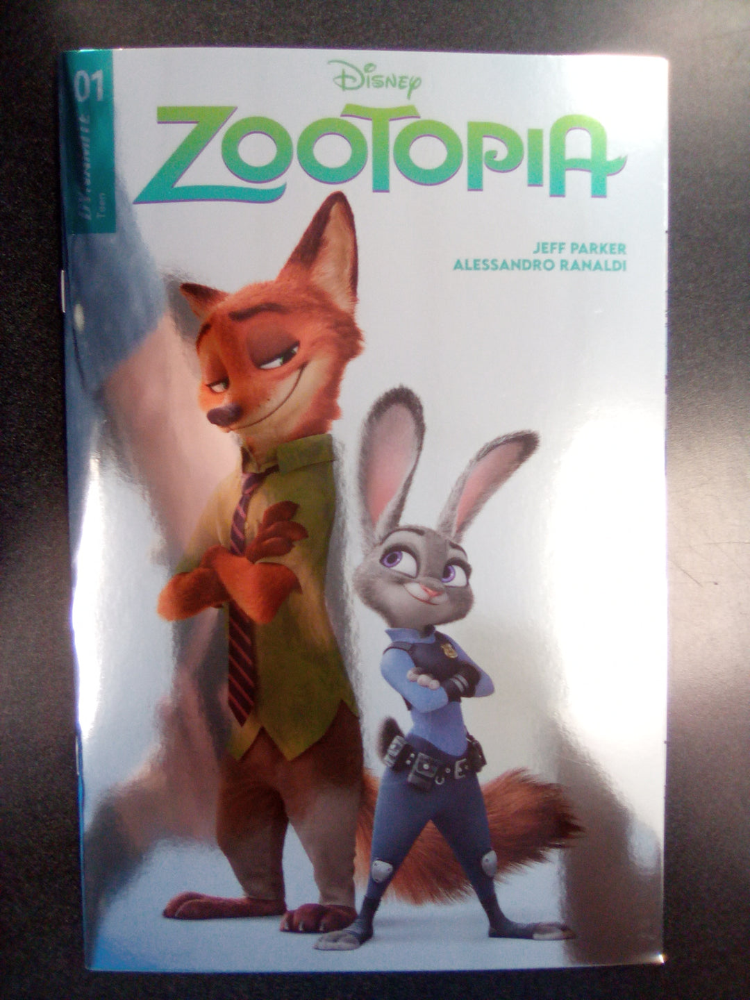 Zootopia #1 Cover K 10 Copy Variant Edition Movie Characters Foil