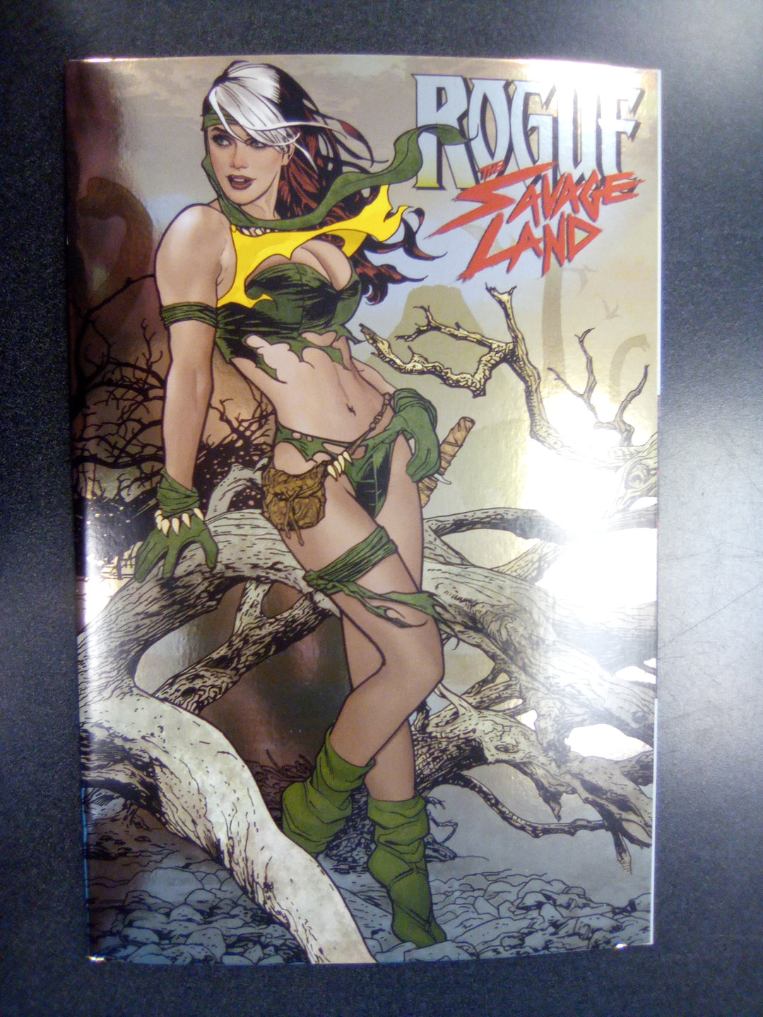 Rogue: The Savage Land #1 Adam Hughes Foil Variant