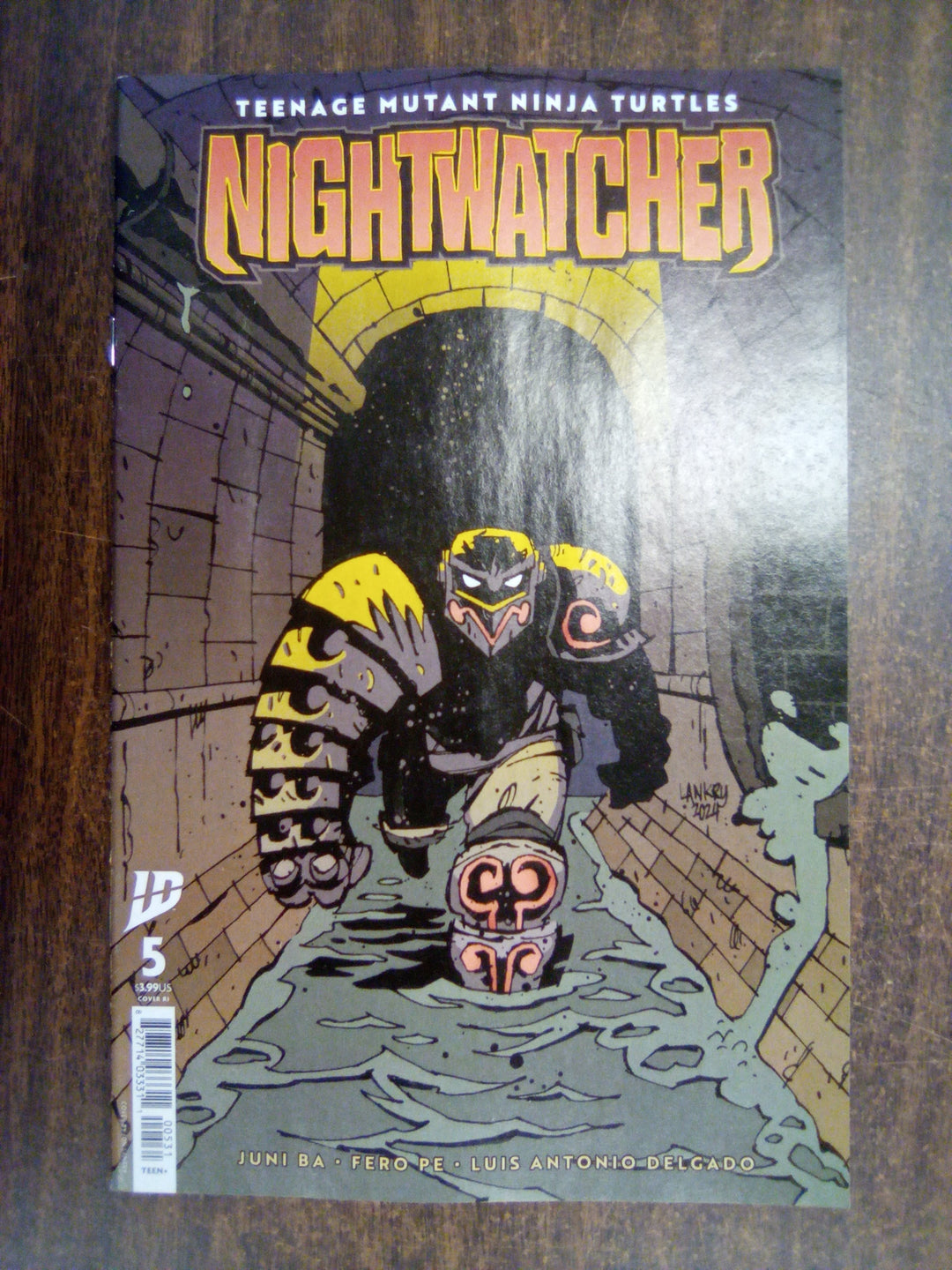 Teenage Mutant Ninja Turtles: Nightwatcher #5 Variant Ri (10) (Lankry)