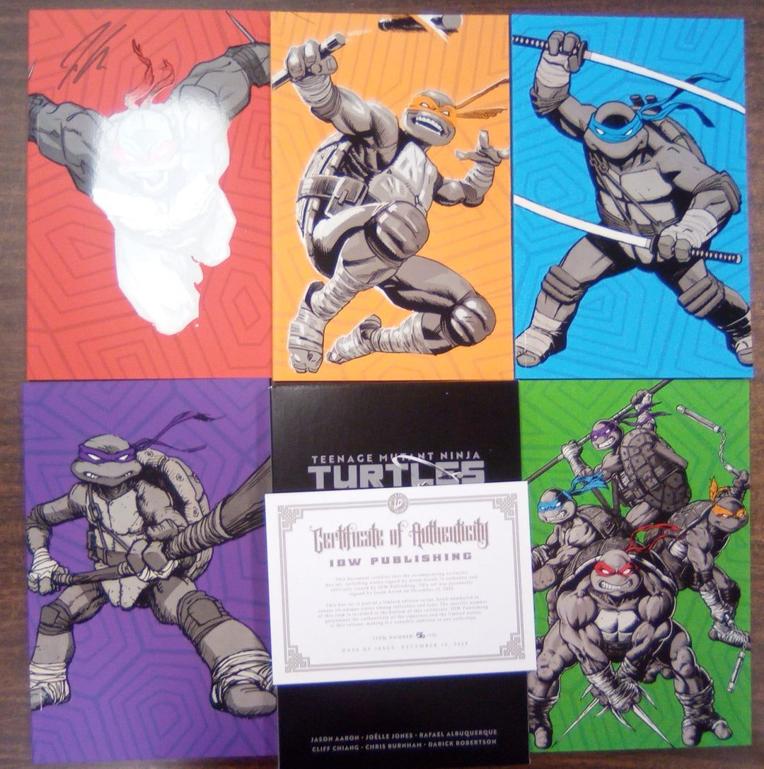 Teenage Mutant Ninja Turtles (2024) #1 - 5 Limited Edition Box Set Signed by Jason Aaron 56/175