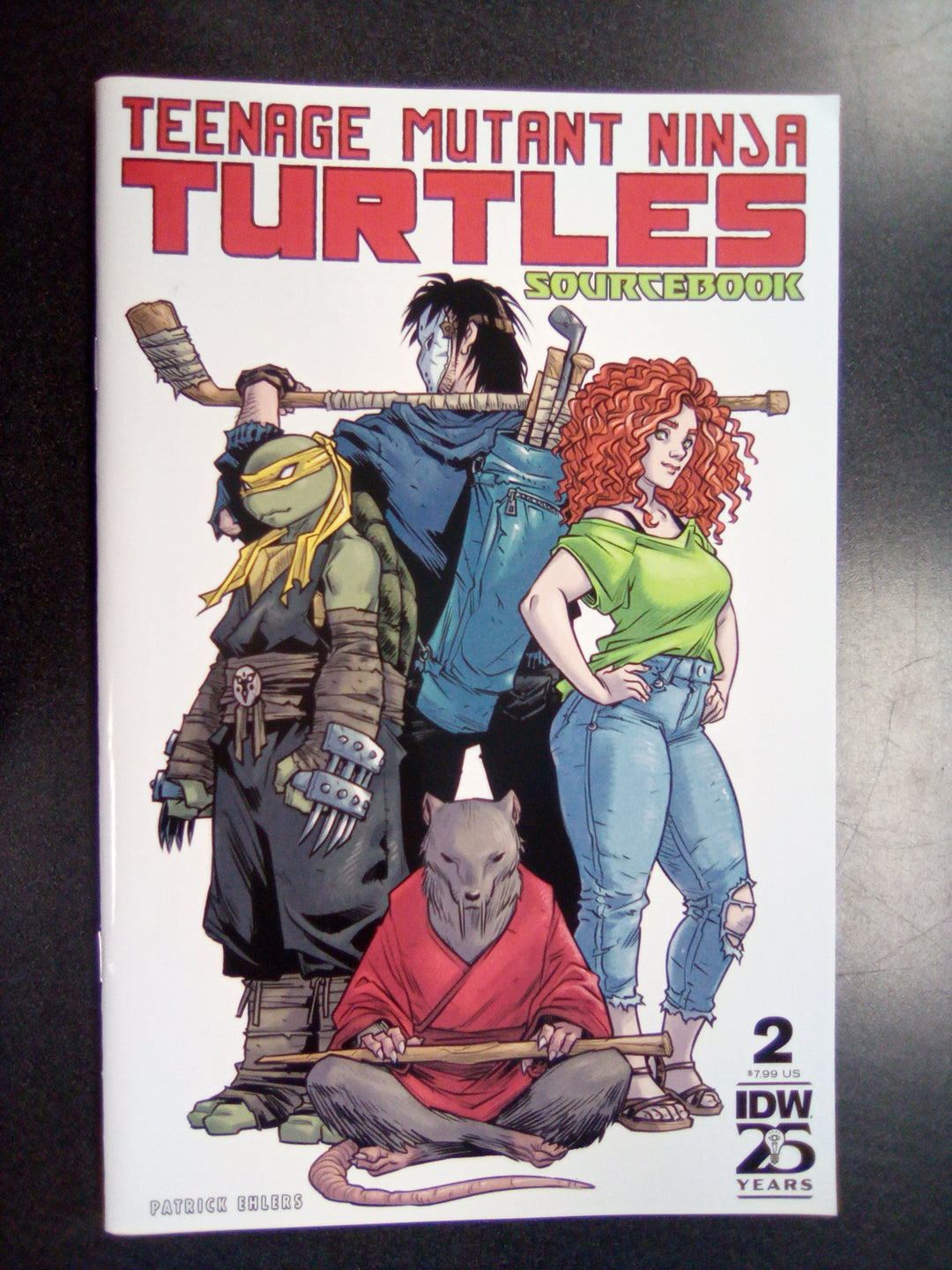 Teenage Mutant Ninja Turtles: Sourcebook #2 Cover A (Campbell)