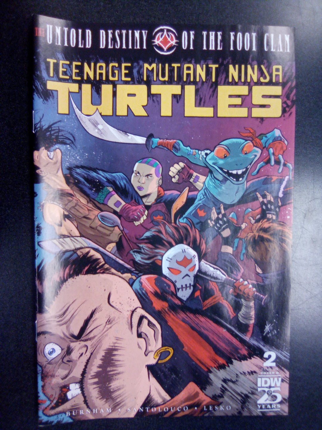 Teenage Mutant Ninja Turtles Untold Destiny Of Foot Clan #2 Cover B Neo