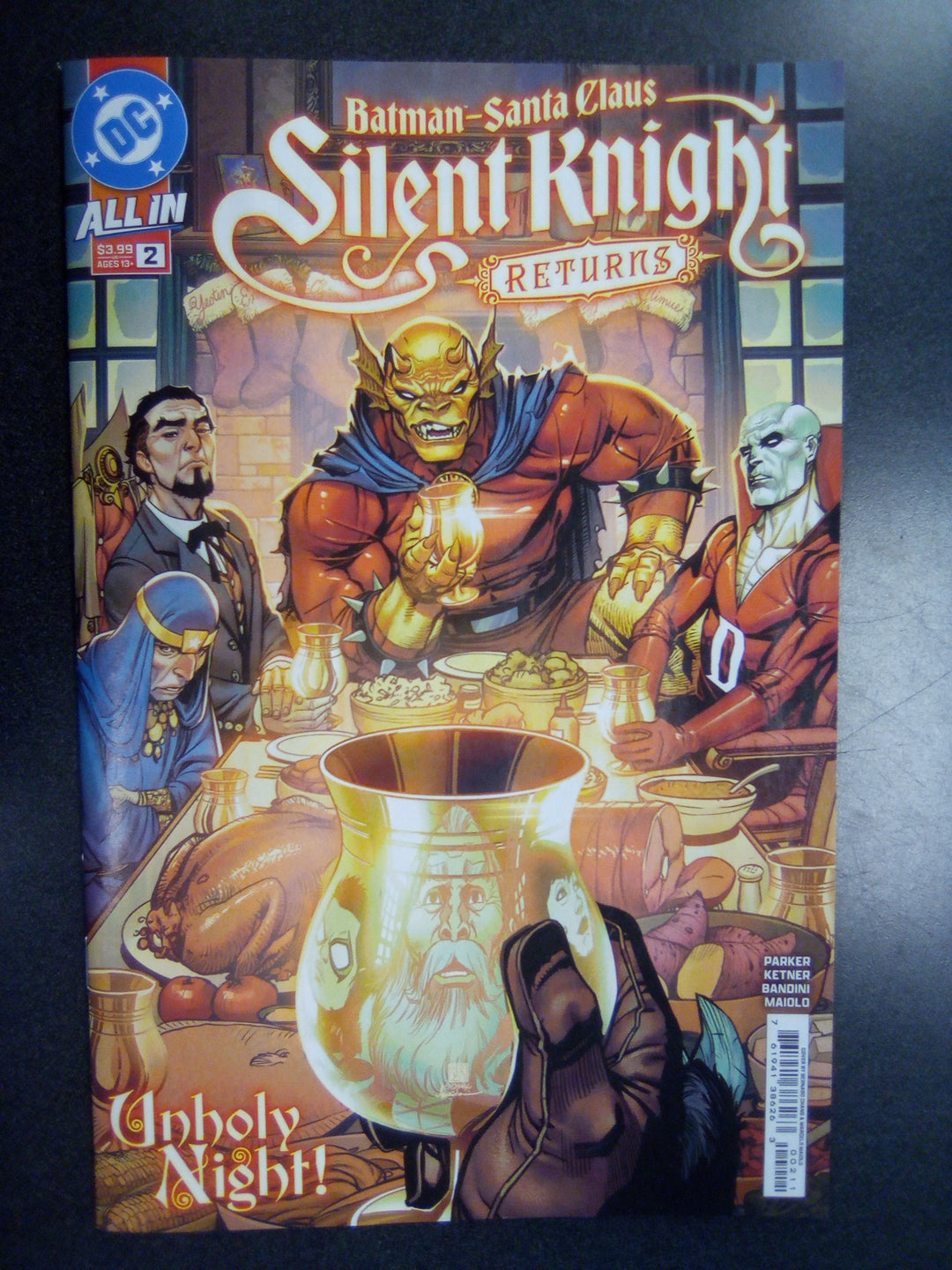 Batman Santa Claus Silent Knight Returns #2 (Of 5) Cover A Bernard Chang