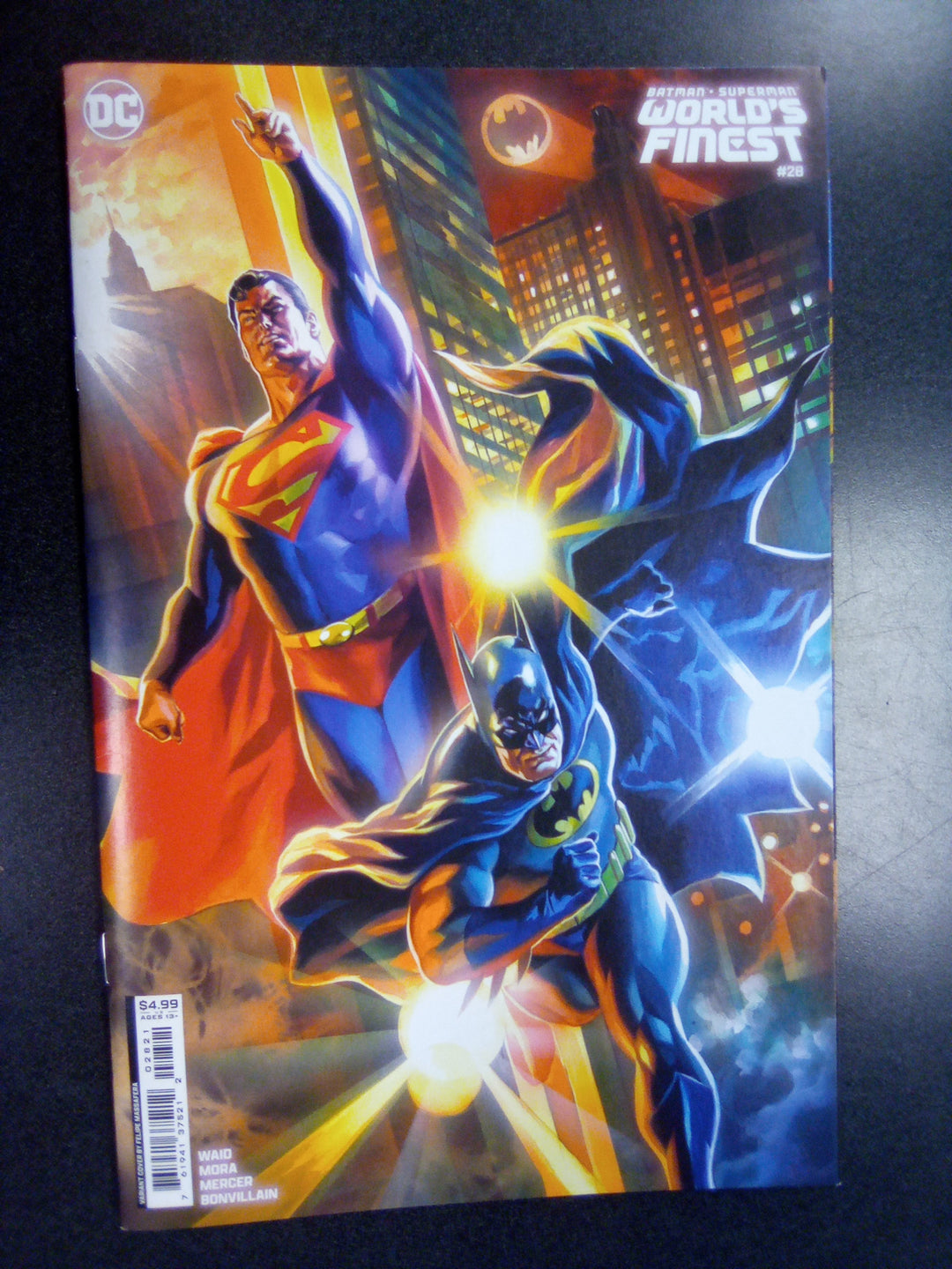 Batman Superman Worlds Finest #28 Cover C Felipe Massafera Card Stock Variant