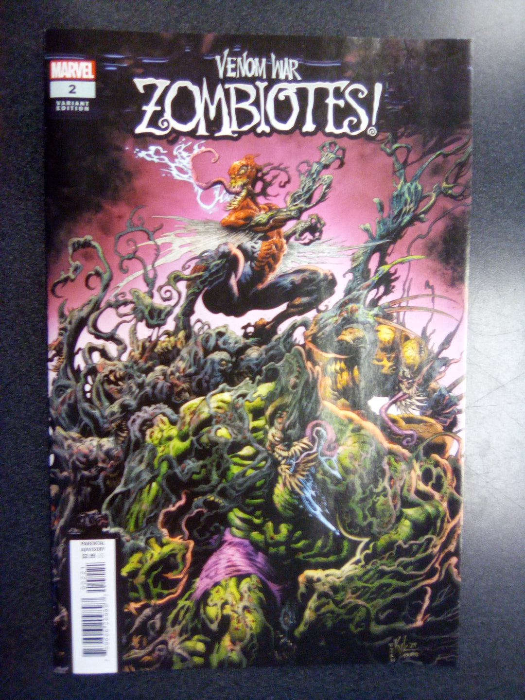 Venom War Zombiotes #2 Kyle Hotz Variant [Vw]
