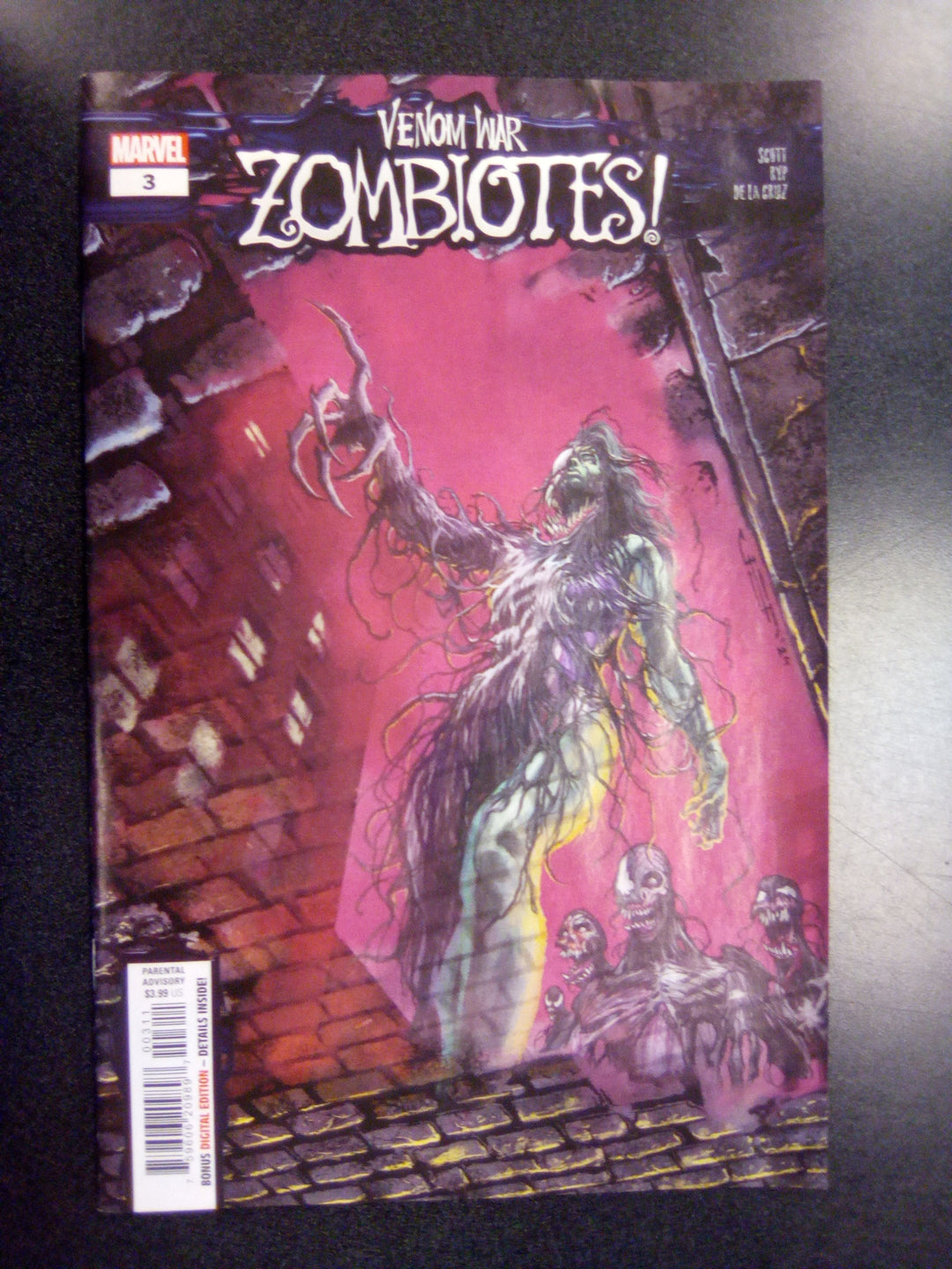 Venom War Zombiotes #3 [Vw]
